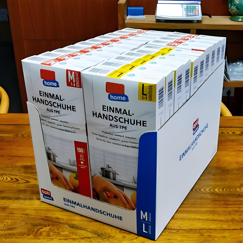 Găng tay TPE mềm mại, thân thiện với môi trường (hoa văn chấm) Găng tay TPE mềm mại, thân thiện với môi trường (hoa văn chấm)