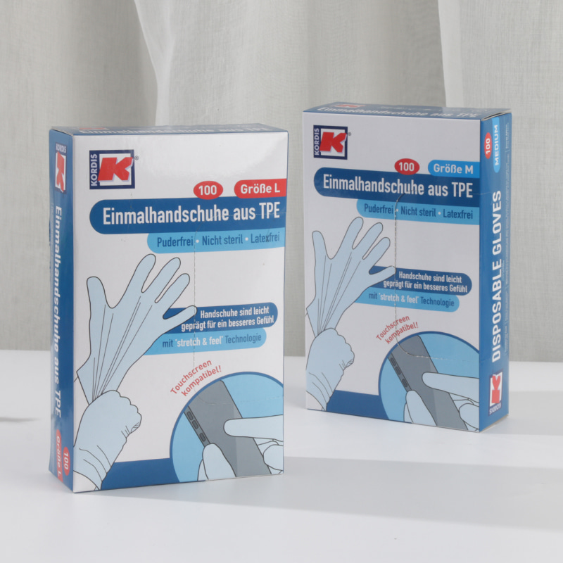 Găng tay TPE mềm mại, thân thiện với môi trường (hoa văn chấm) Găng tay TPE mềm mại, thân thiện với môi trường (hoa văn chấm)