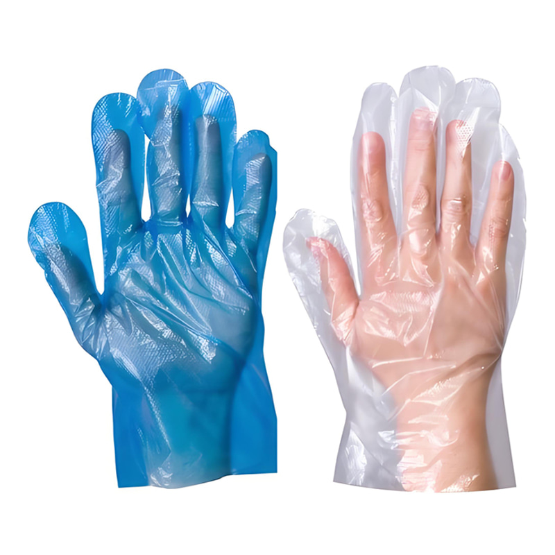 Găng tay HDPE xanh kháng khuẩn, axit, kiềm Găng tay HDPE xanh kháng khuẩn, axit, kiềm